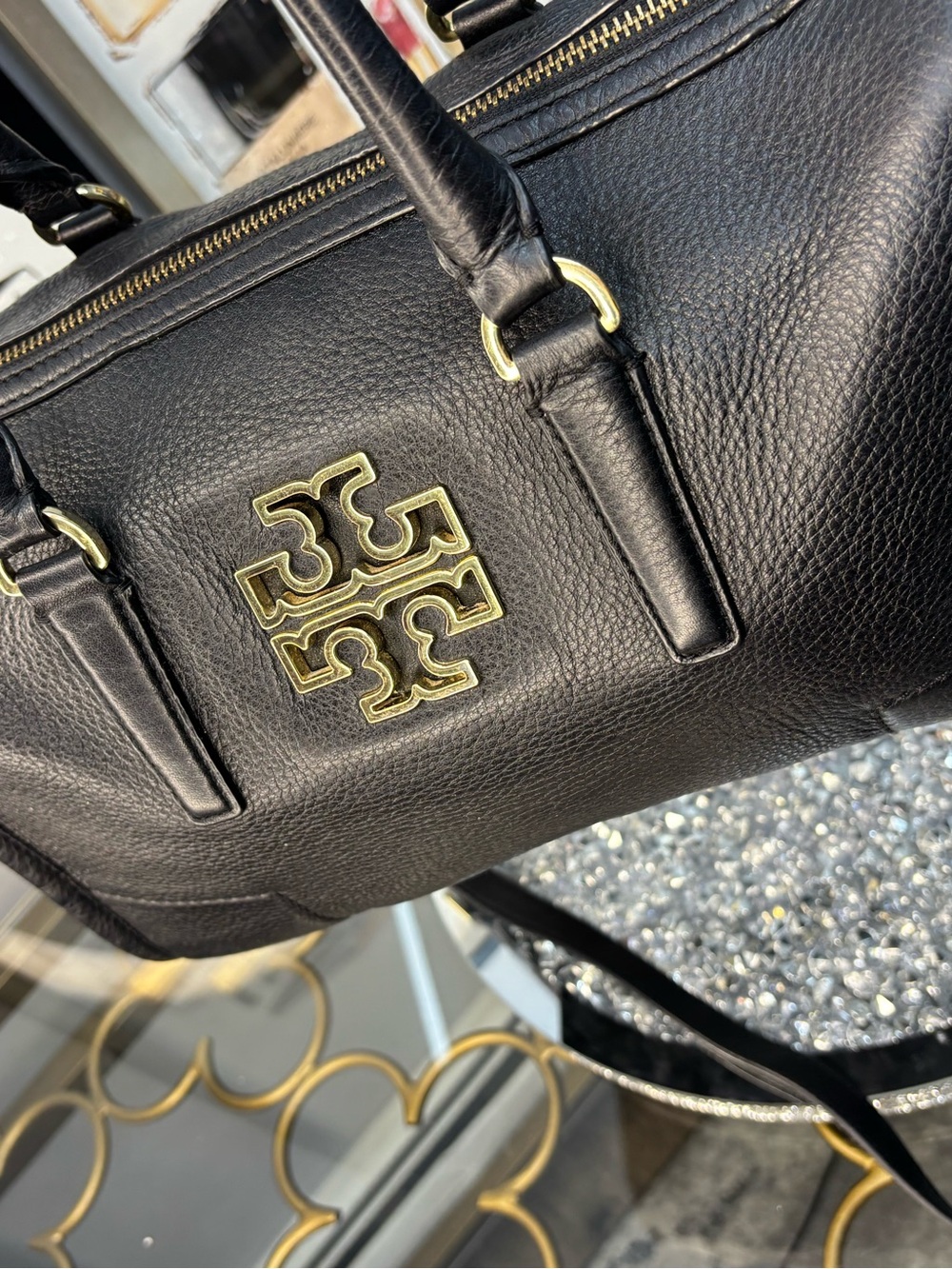 Tory Burch Britten Boston bag EUC - Picture 3 of 14